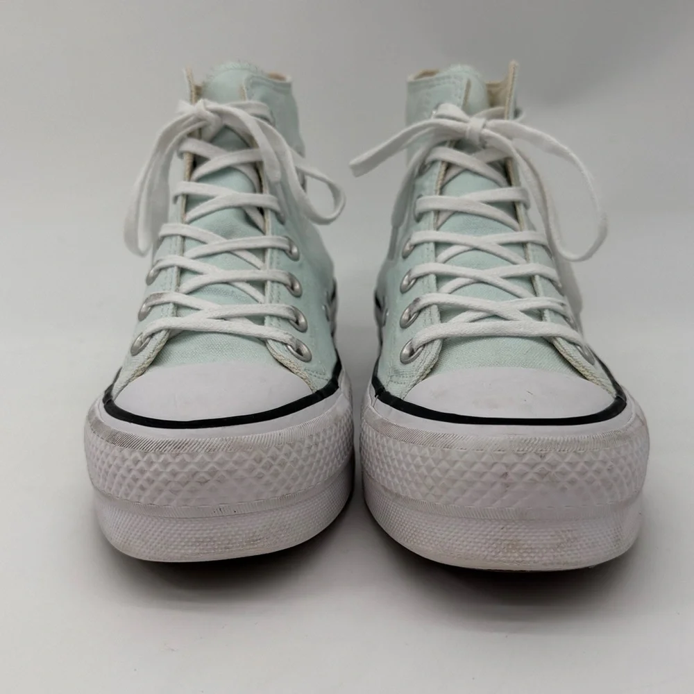 Converse Chuck Taylor All Star Lift Hi Platform Women's Size 7 Light Mint